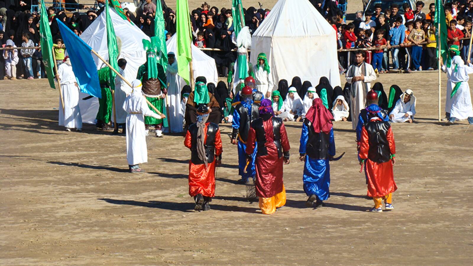  Arte ritual y teatral de Tazieh en iran